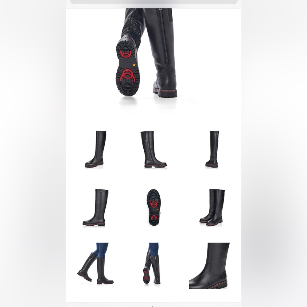 Remonte Reiker leather boot water proof and -30 rating wool lining